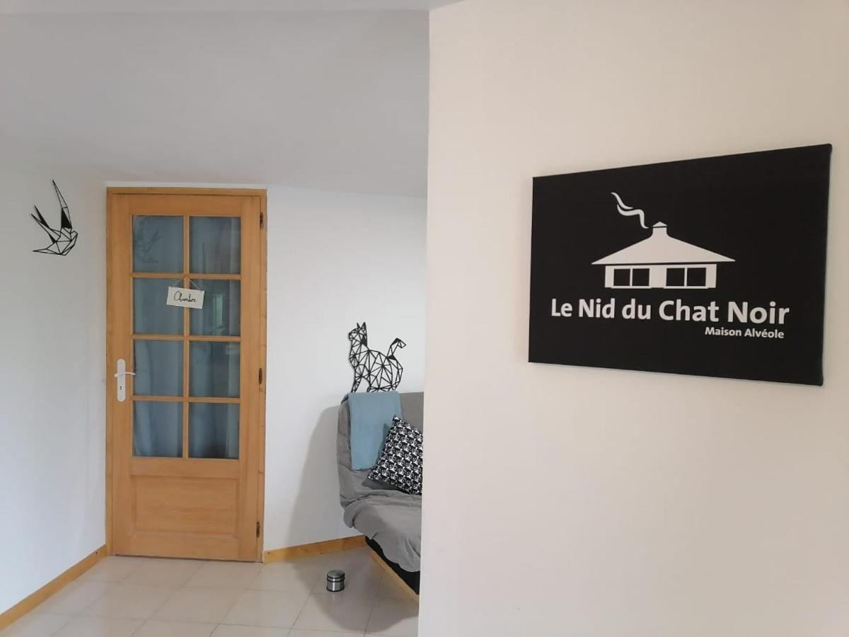 Le Nid Du Chat Noir - Maison Alveole Bed And Books Sciez Luaran gambar