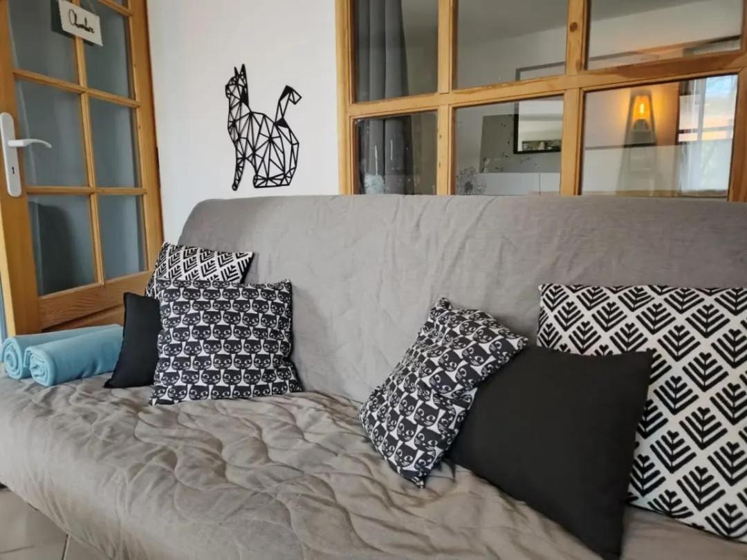 Le Nid Du Chat Noir - Maison Alveole Bed And Books Sciez Luaran gambar